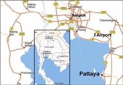 Pattaya location. Click for larger image. Pattaya location. Click for larger image.